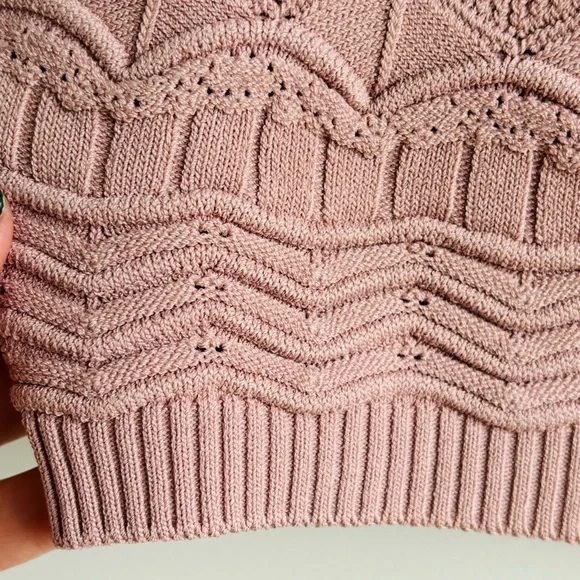 NWOT Free People Falling For You pink mauve Bralette bra sz S - Picture 3 of 6